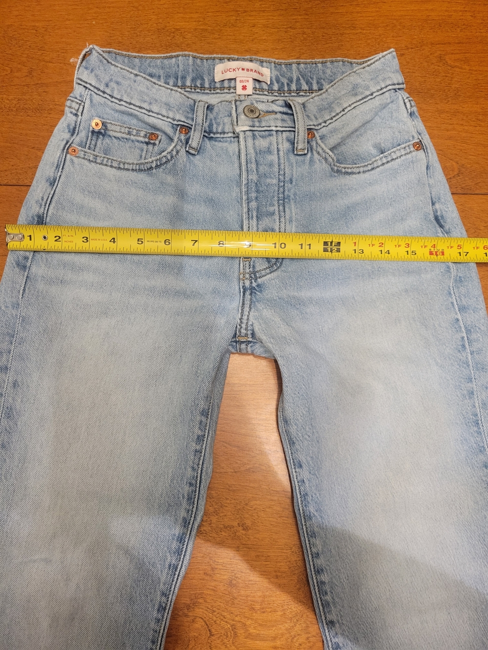 Lucky Brand 90s Loose High Rise Crop Jeans | 00/24 - Picture 8 of 16